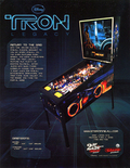 TRON: Legacy flyer - Front