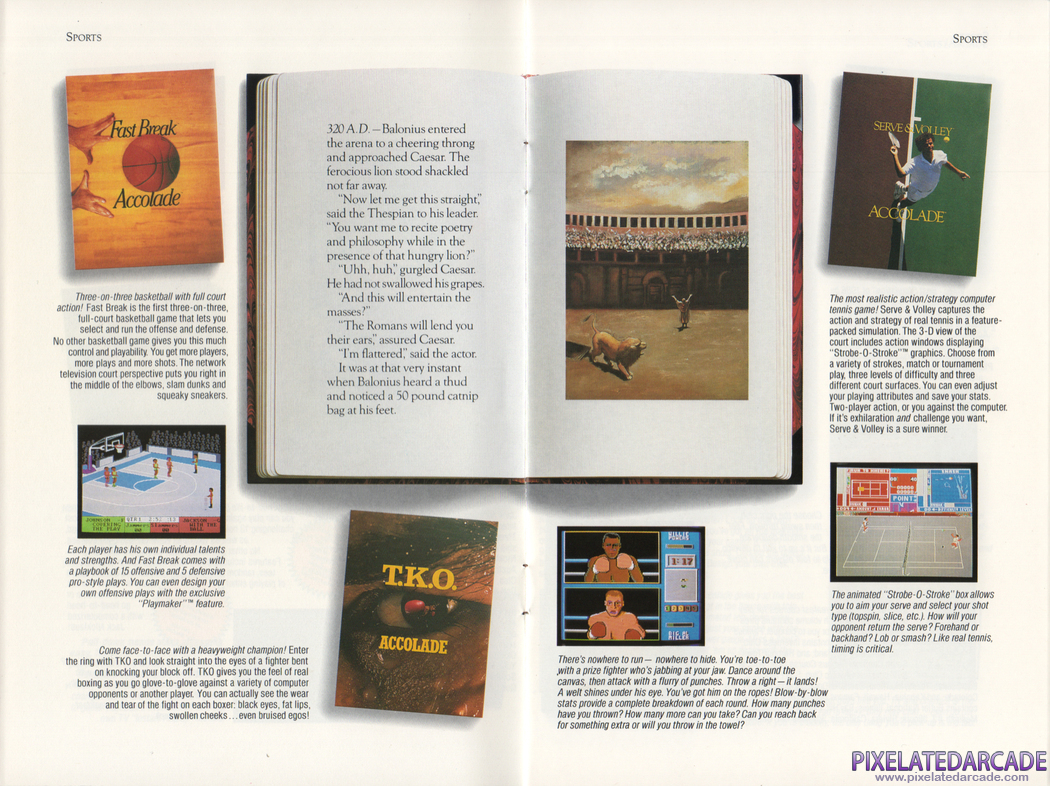 Fast Break Advertisement: Fast Break in the Accolade product catalog
