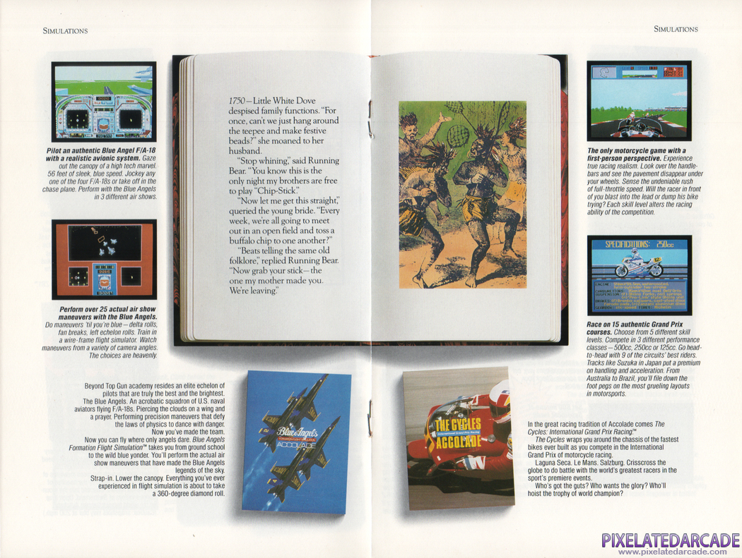 Blue Angels: Formation Flight Simulation Advertisement: Blue Angels in the Accolade product catalog Blue Angels: Formation Flight Simulation Advertisement: Blue Angels in the Accolade product catalog