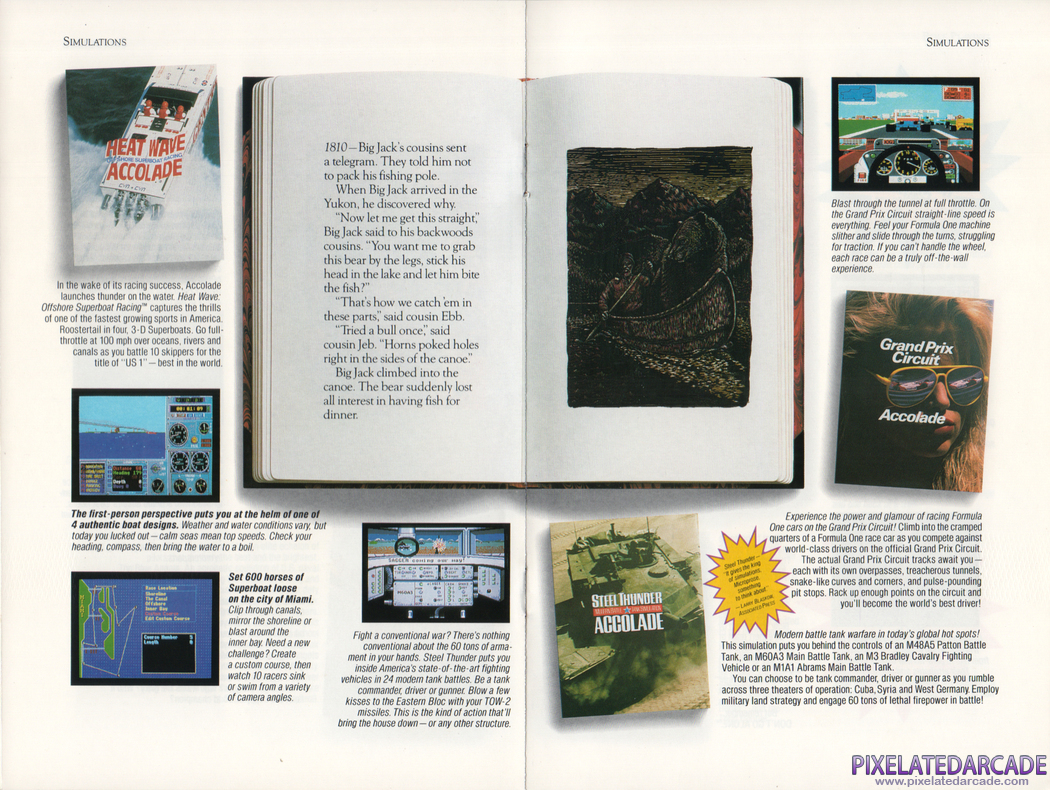 Steel Thunder Advertisement: Steel Thunder in the Accolade product catalog