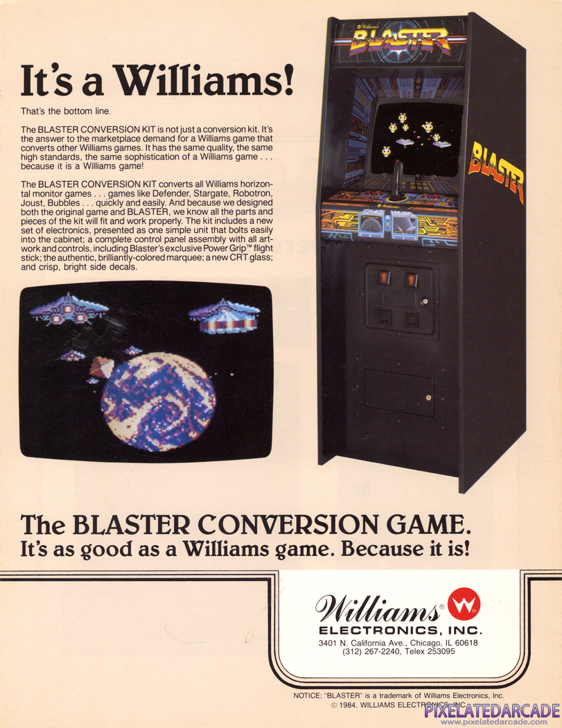 Blaster Advertisement: Blaster conversion kit flyer - Back