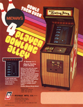 4 Player Bowling Alley flyer