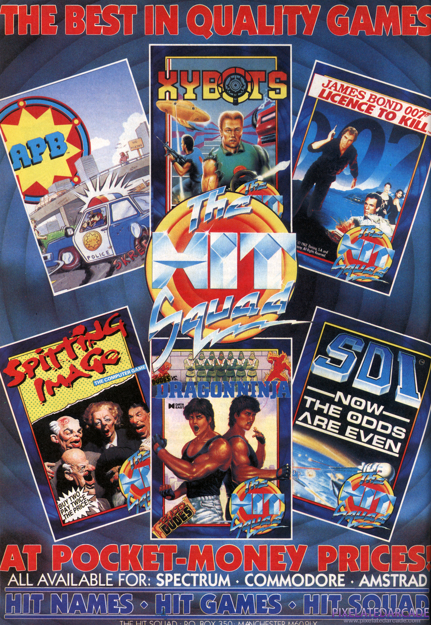 APB Advertisement: The Hit Squad June 1991 magazine ad
