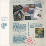 Planetfall in the Infocom product catalog