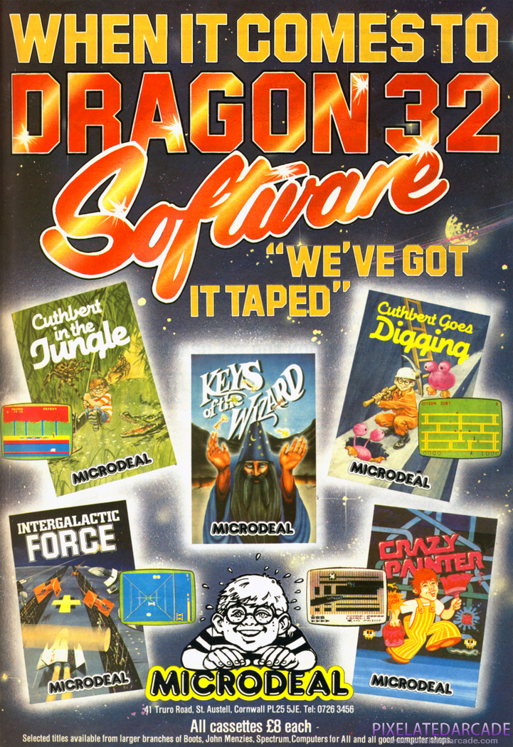 Trapfall Advertisement: October 1983 magazine ad