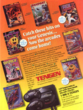 Tengen November 1991 magazine ad