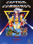 Capcom 1986 Captain Commando poster