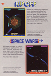 Vectrex 1982 product catalog
