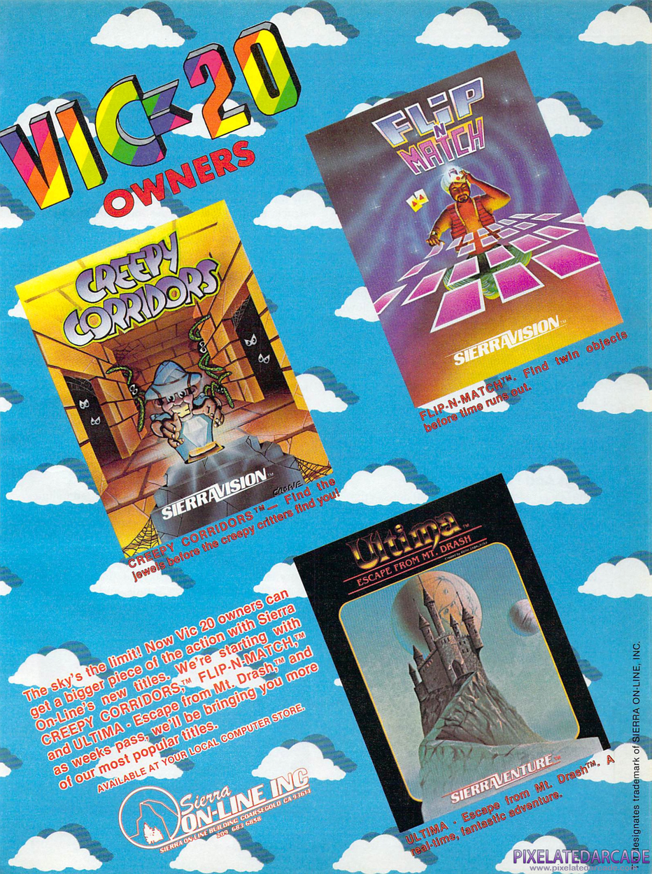 Flip 'N' Match Advertisement: July 1983 magazine ad