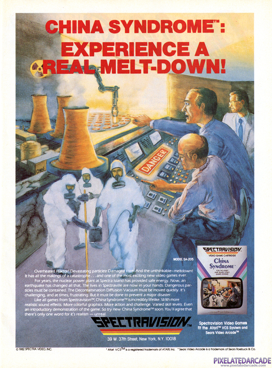 China Syndrome Advertisement: December 1982 magazine ad
