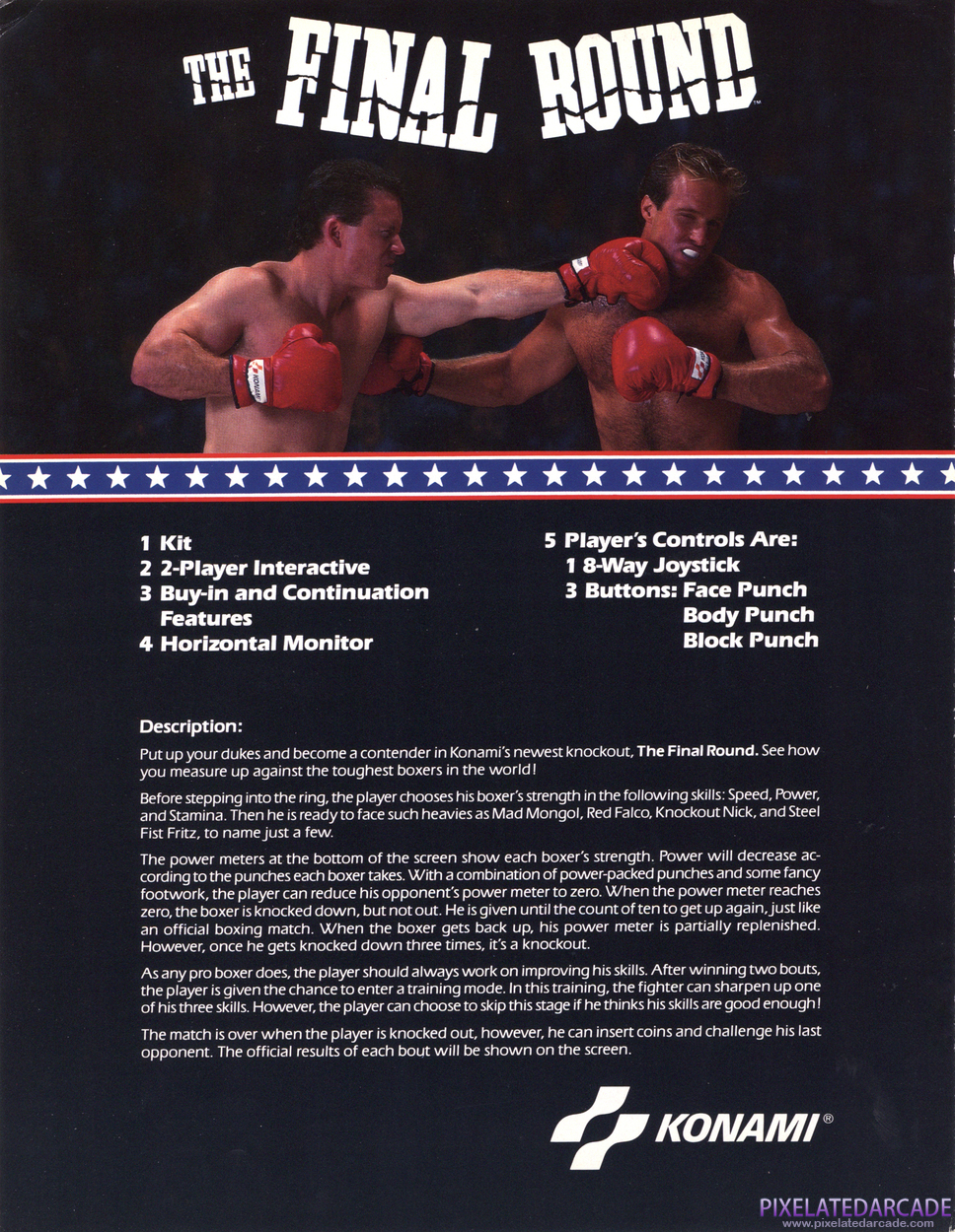 The Final Round Advertisement: The Final Round flyer - Back