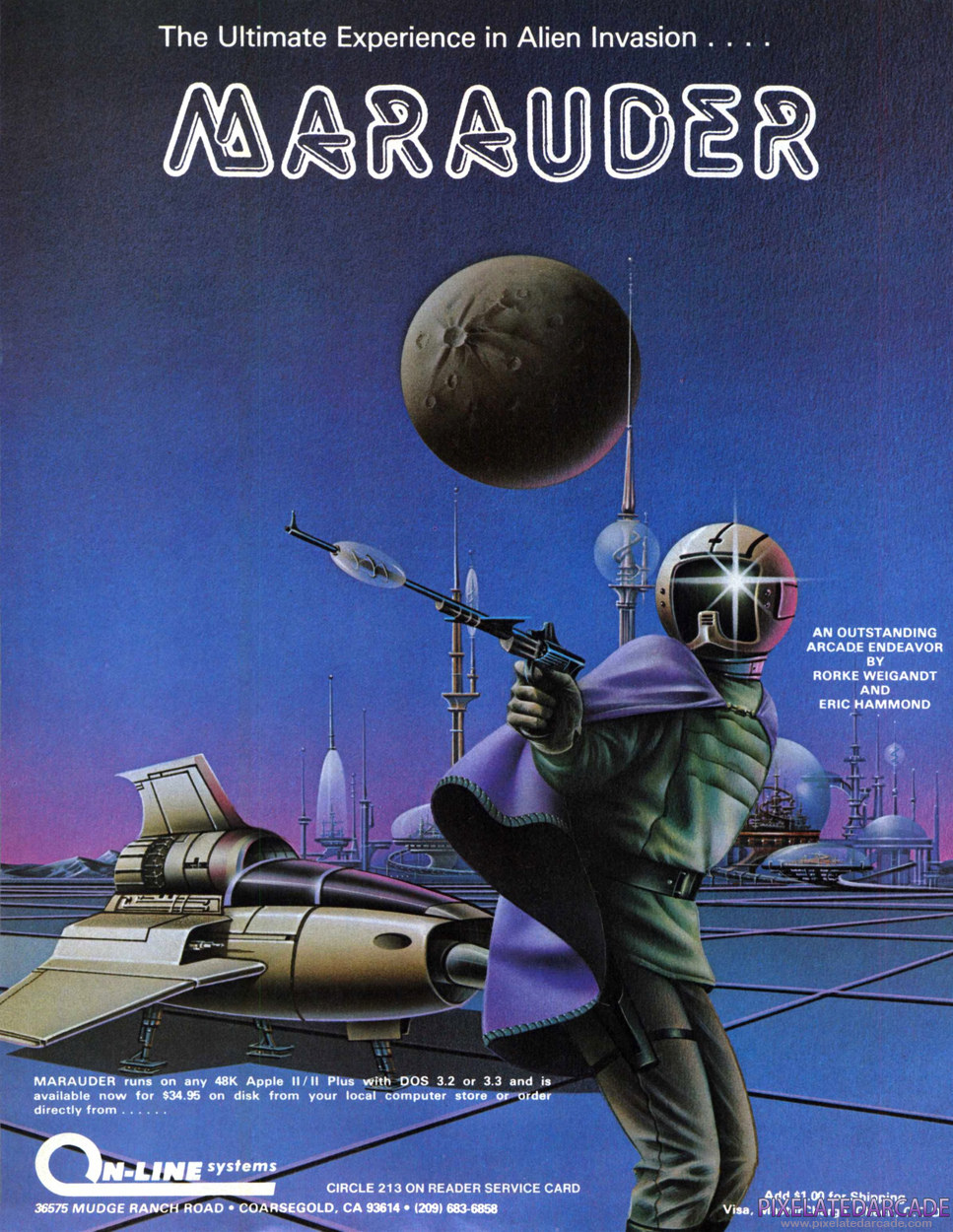 Marauder Advertisement: November 1982 magazine ad