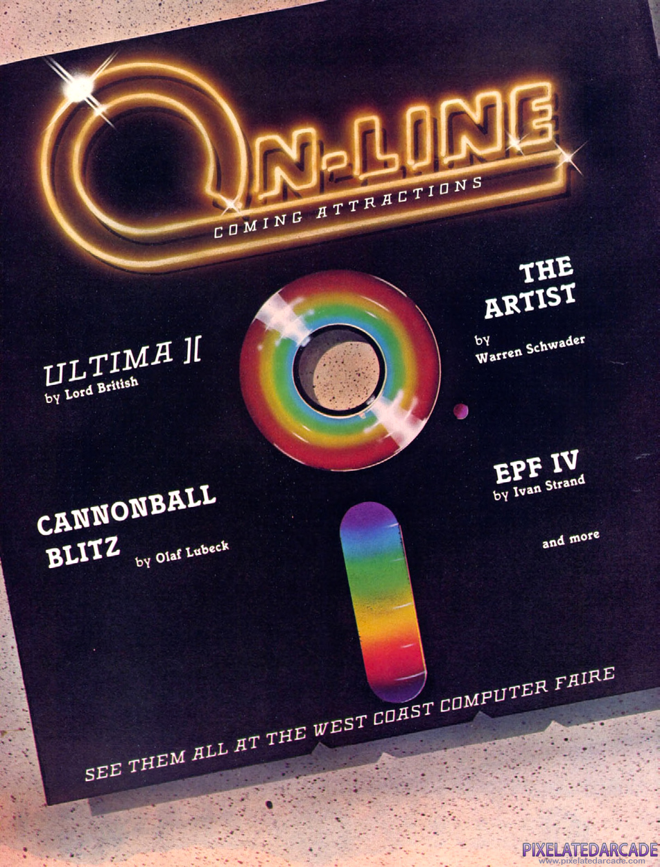 Ultima II: The Revenge of the Enchantress... Advertisement: March 1982 magazine ad