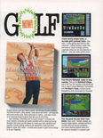 Jack Nicklaus' Unlimited Golf & Course Design in the Accolade 1990 product catalog