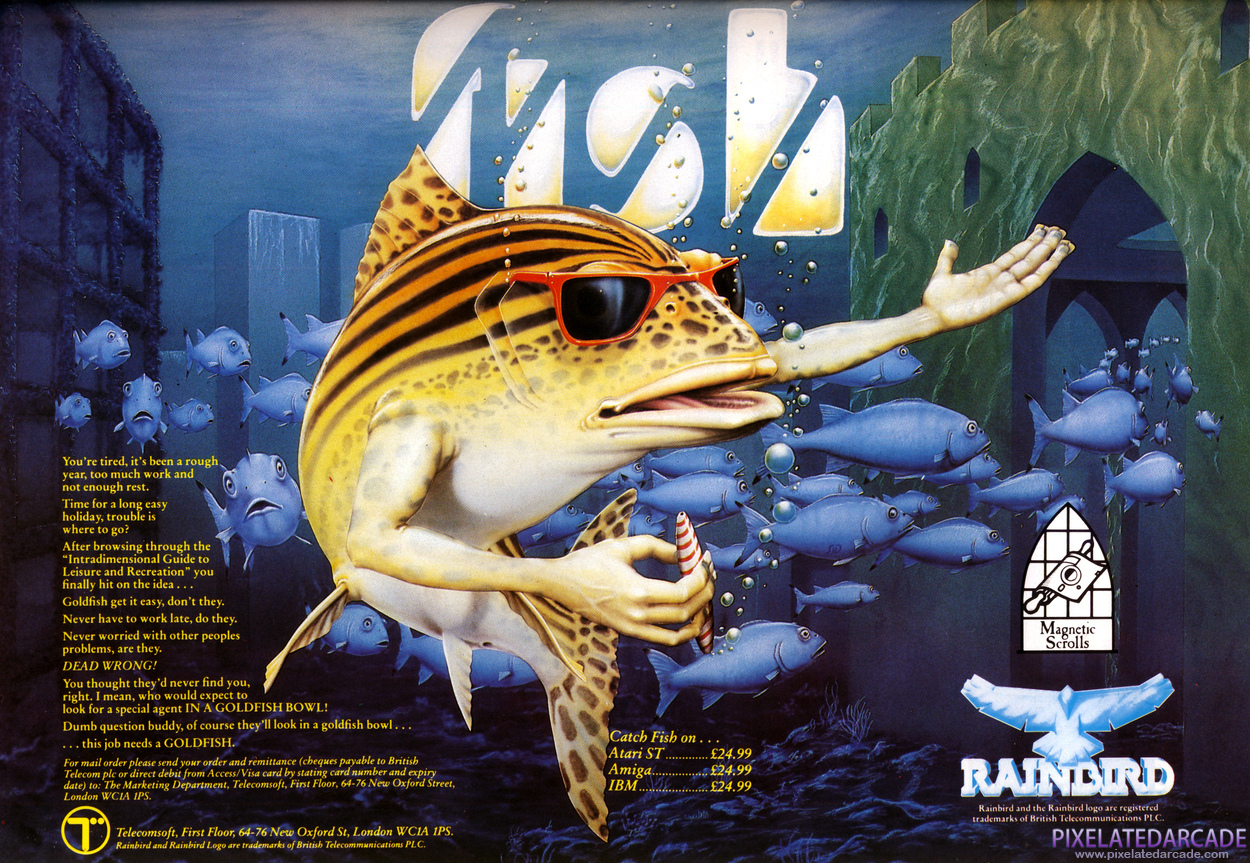 Fish Advertisement: November 1988 magazine ad