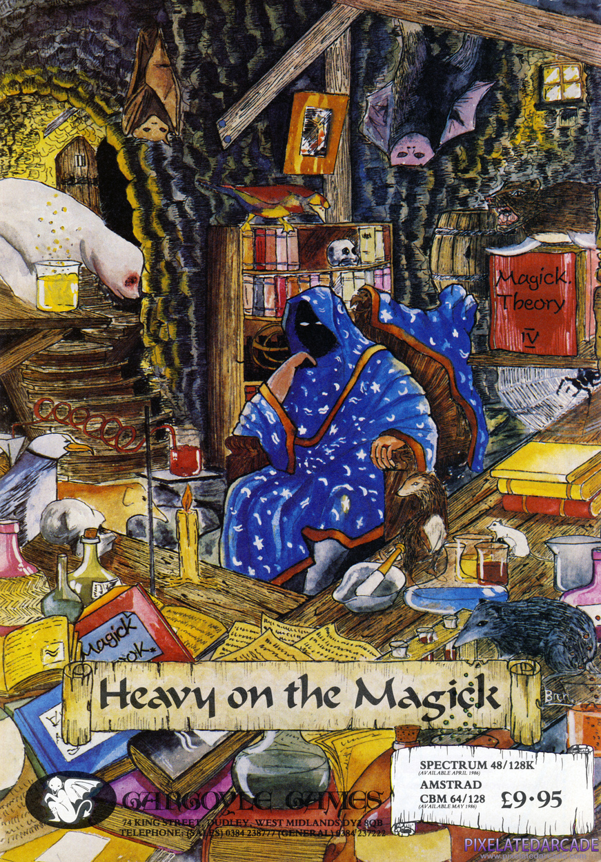 Heavy on the Magick Advertisement: May 1986 magazine ad