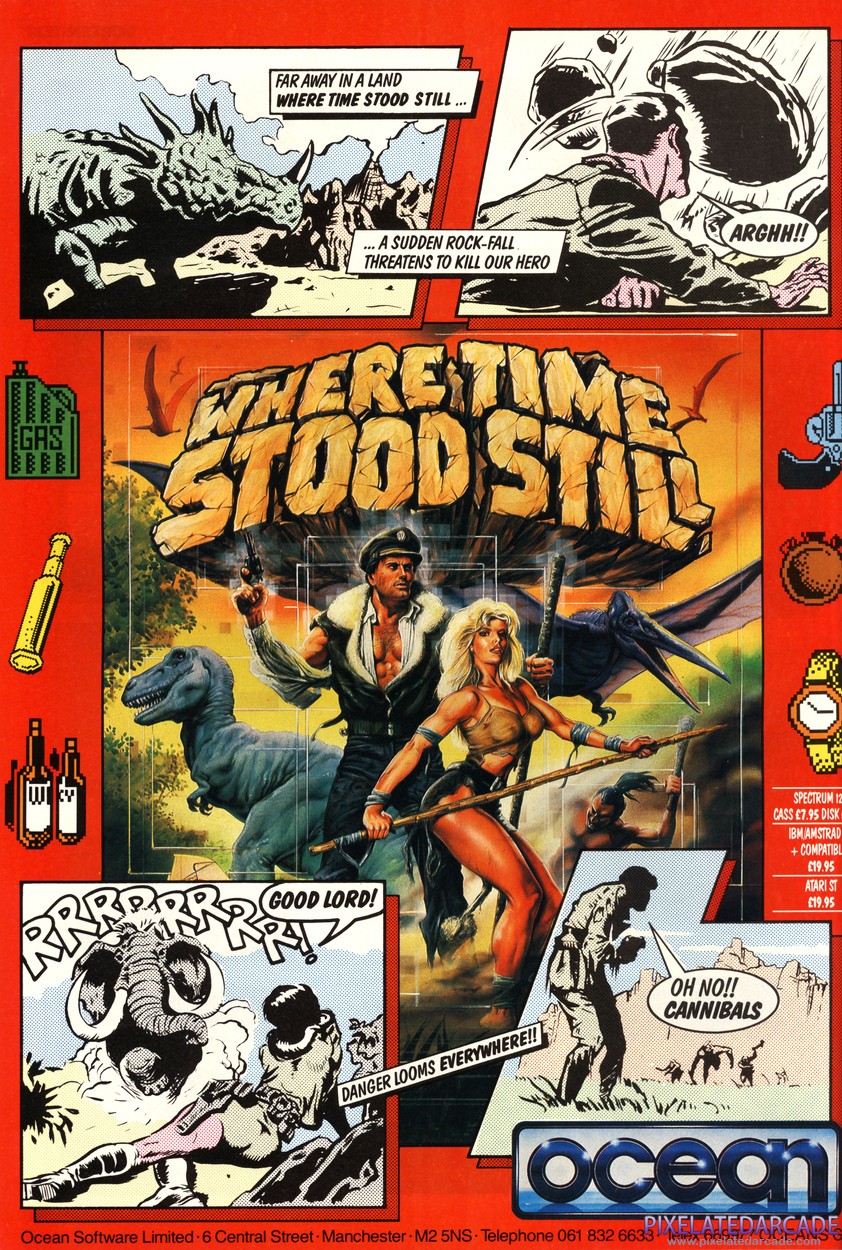 Where Time Stood Still Advertisement: April 1988 magazine ad