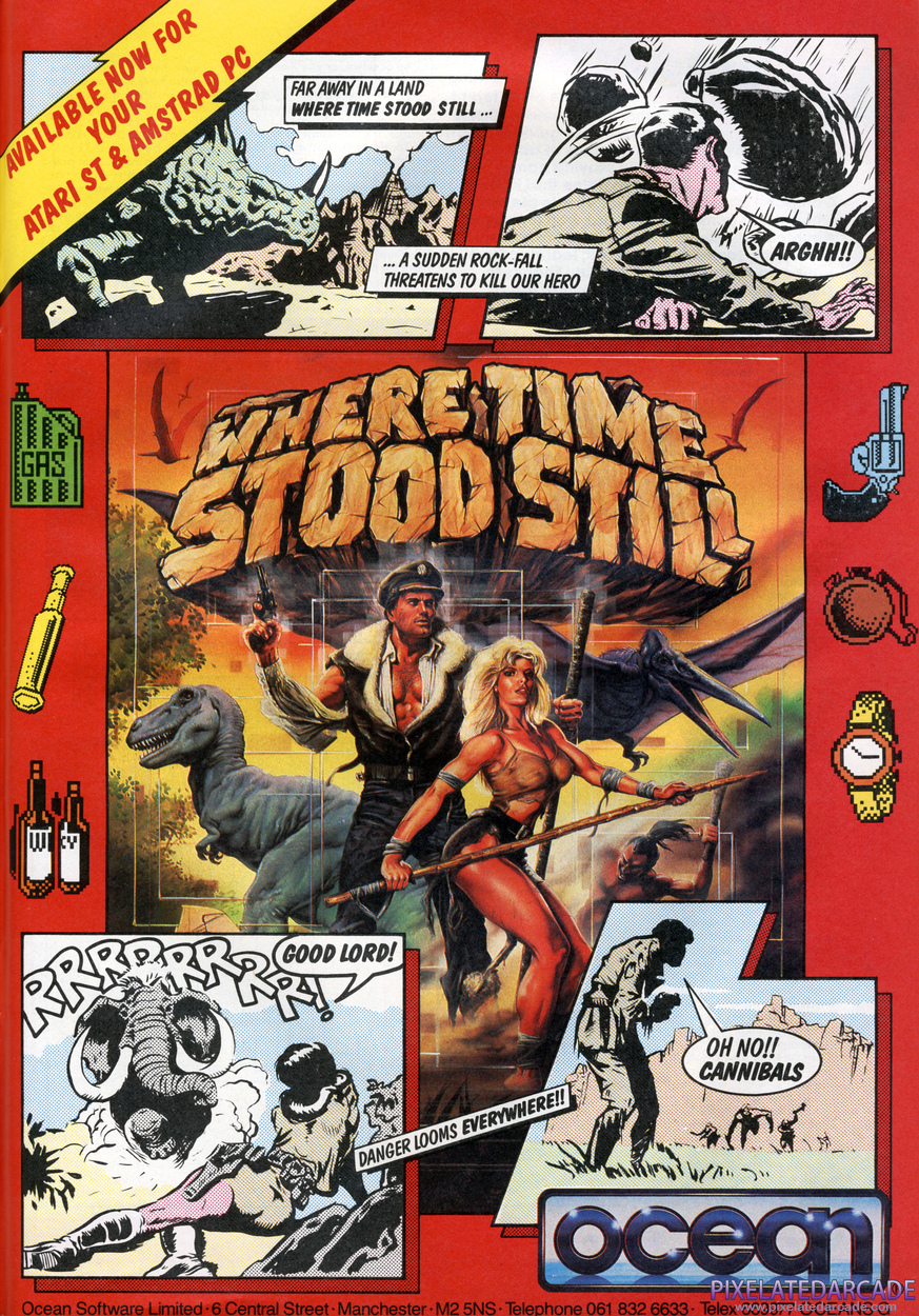 Where Time Stood Still Advertisement: July 1988 magazine ad