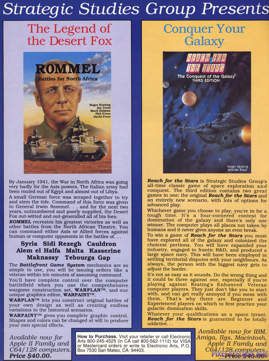Reach for the Stars: The Conquest of the Galaxy - Third Edition Advertisement: September 1988 magazine ad Reach for the Stars: The Conquest of the Galaxy - Third Edition Advertisement: September 1988 magazine ad
