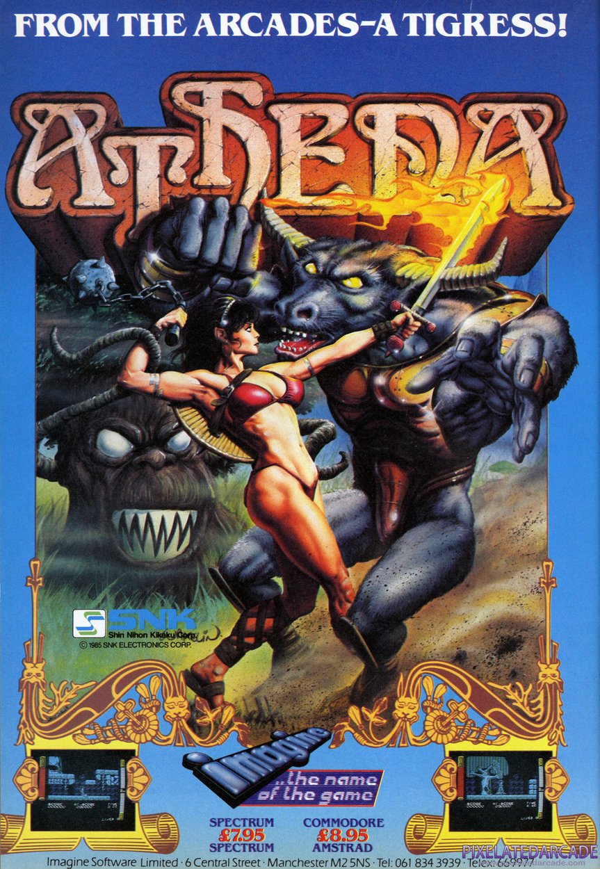 Athena Advertisement: September 1987 magazine ad