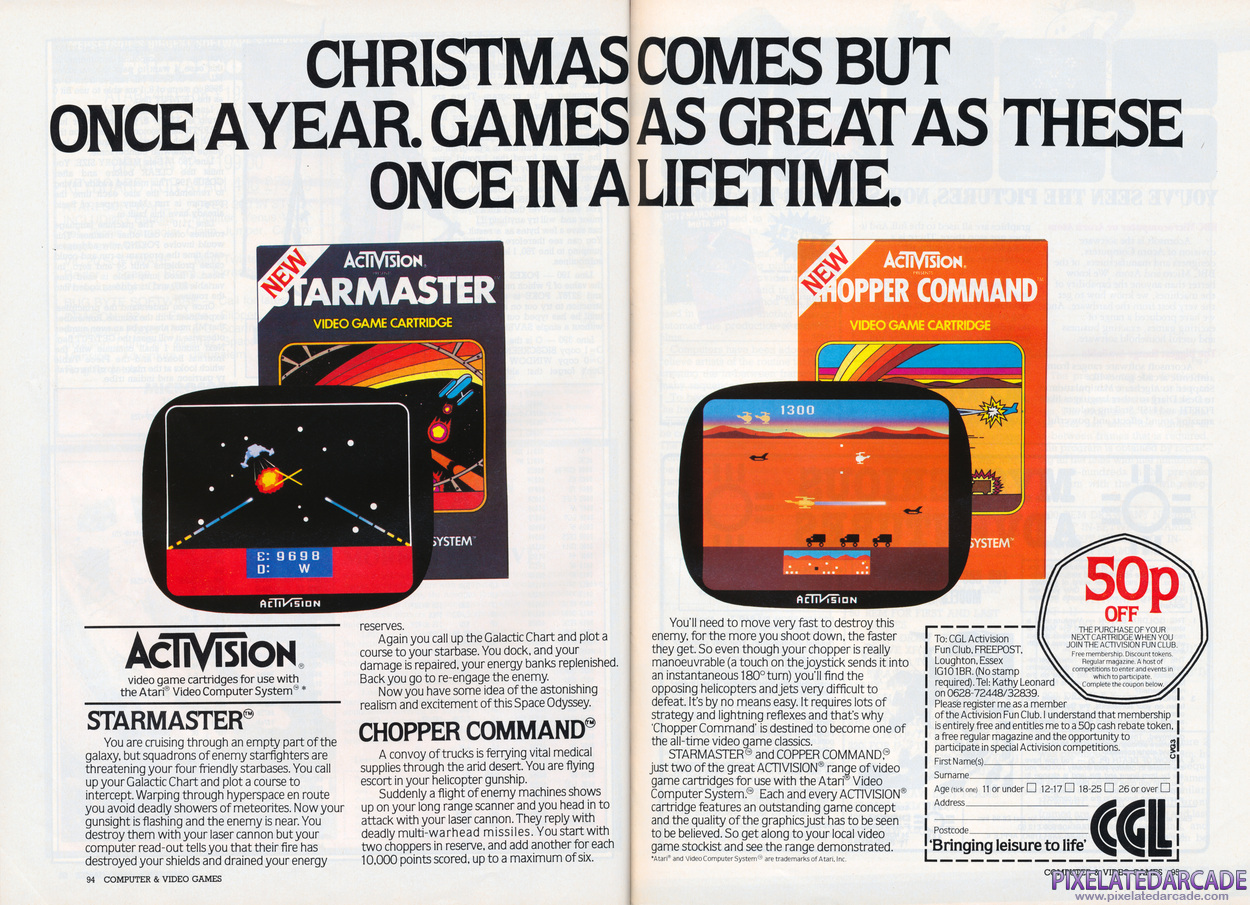 Starmaster Advertisement: January 1983 magazine ad