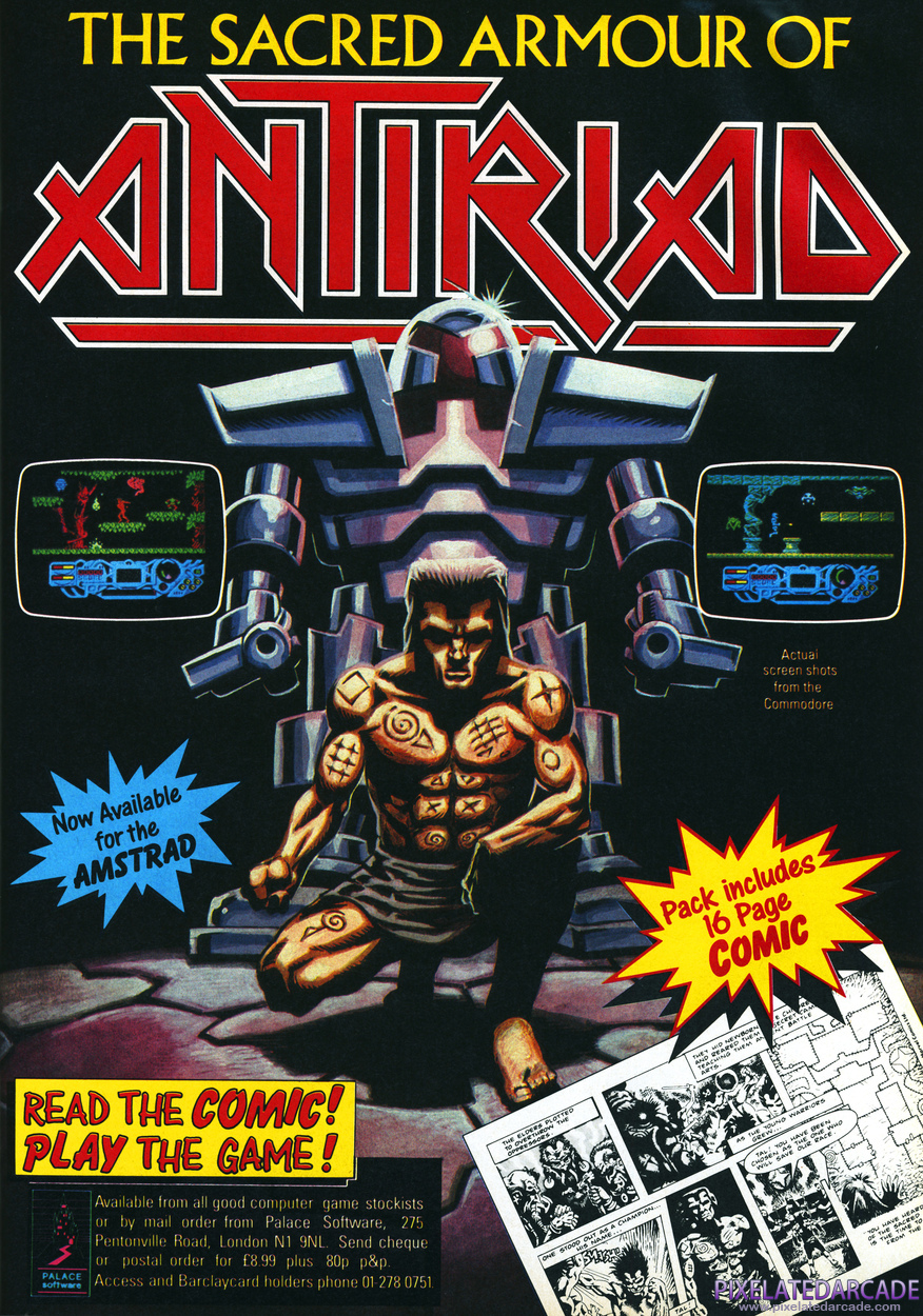Rad Warrior Advertisement: January 1987 magazine ad