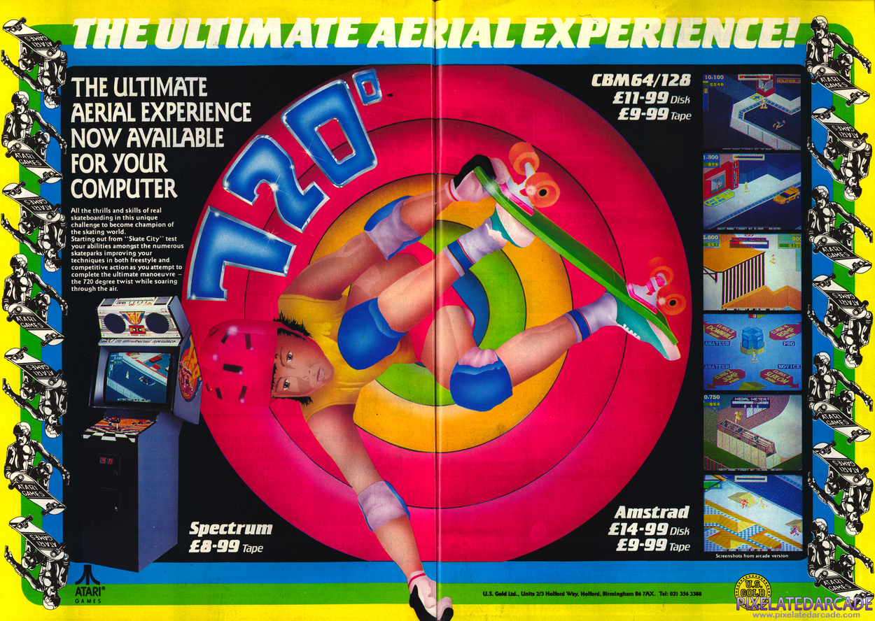 720º Advertisement: November 1987 magazine ad