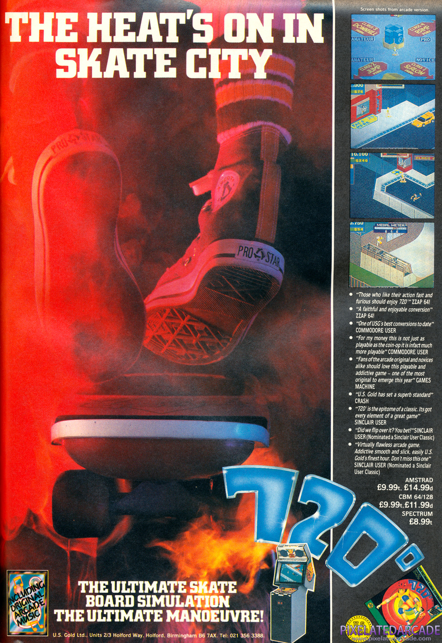 720º Advertisement: March 1988 magazine ad
