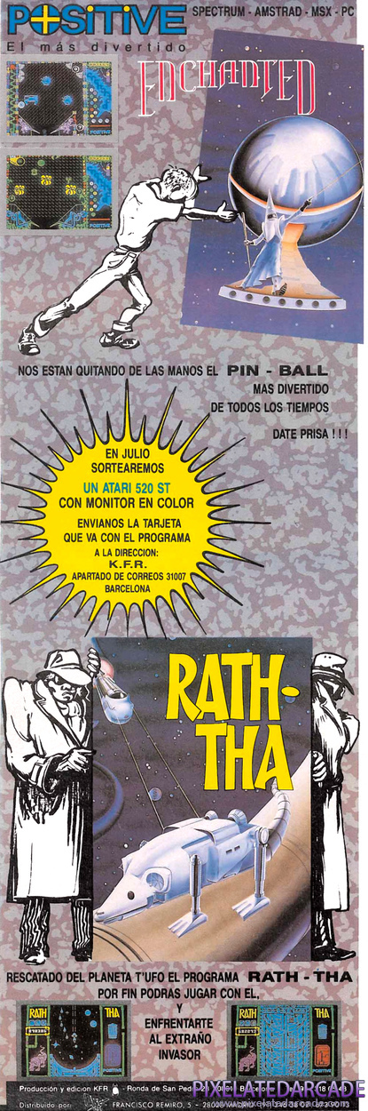 Enchanted Advertisement: July 1989 magazine ad