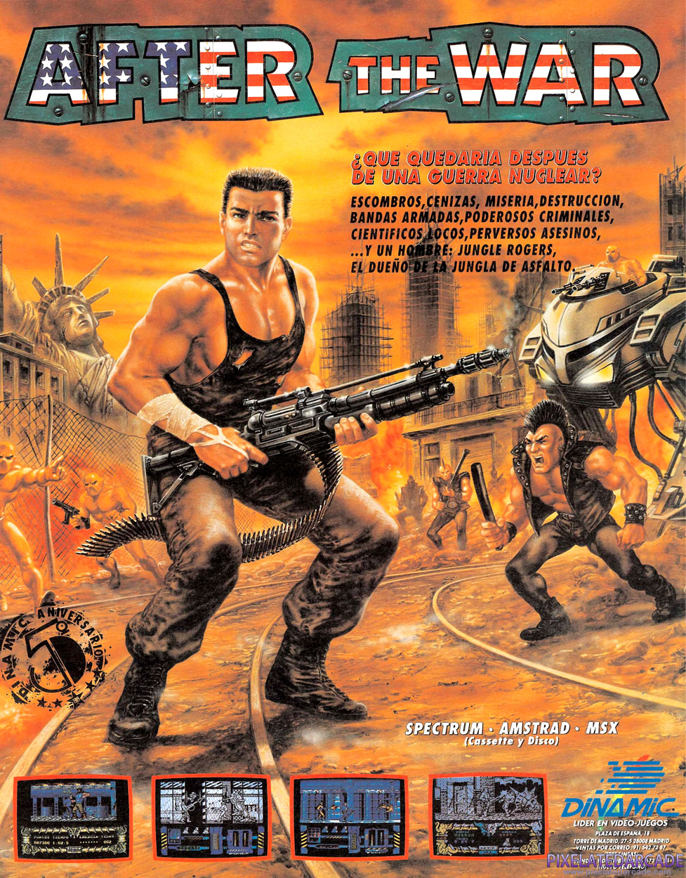 After the War Advertisement: July 1989 magazine ad