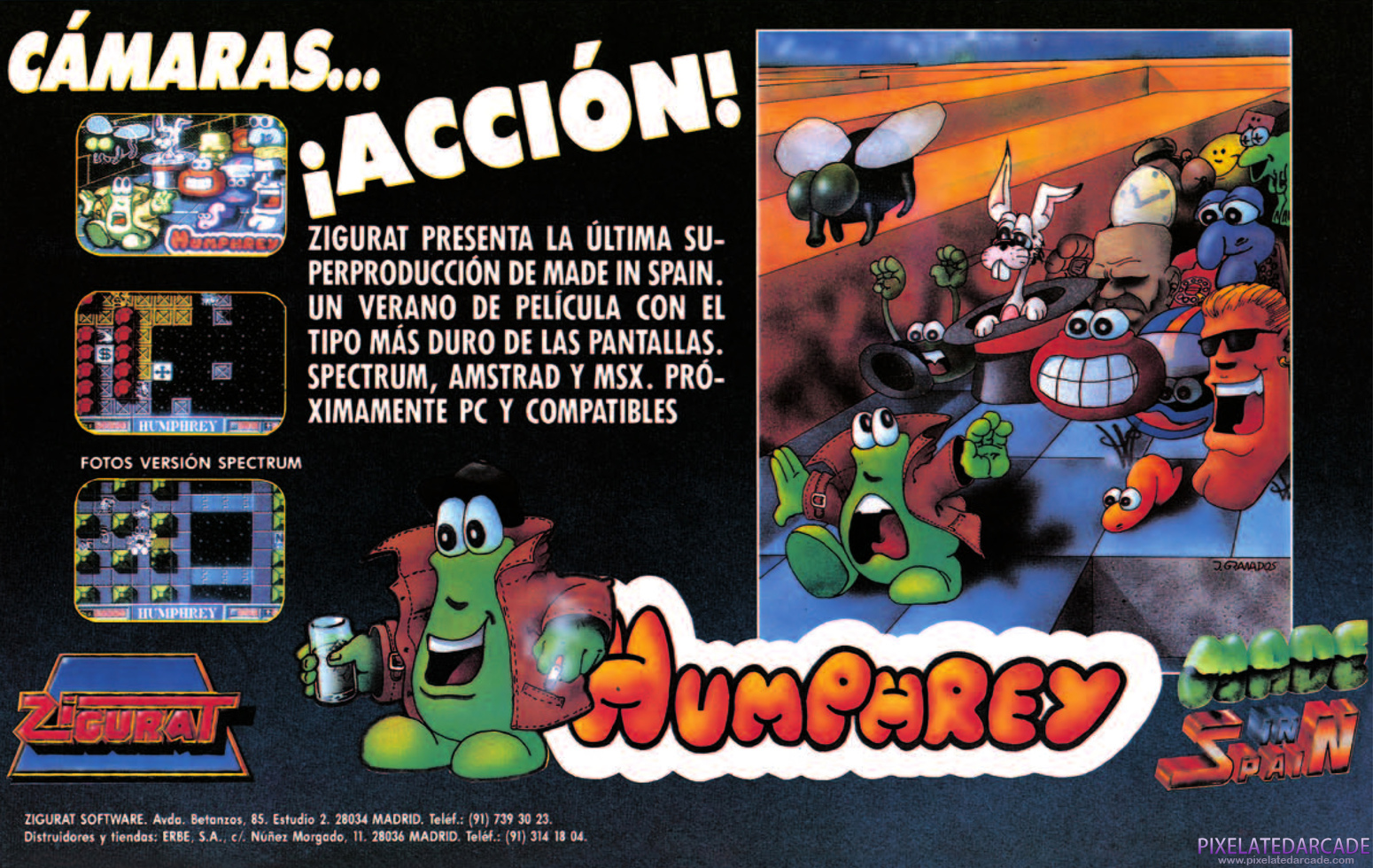 Humphrey Advertisement: June 1988 magazine ad