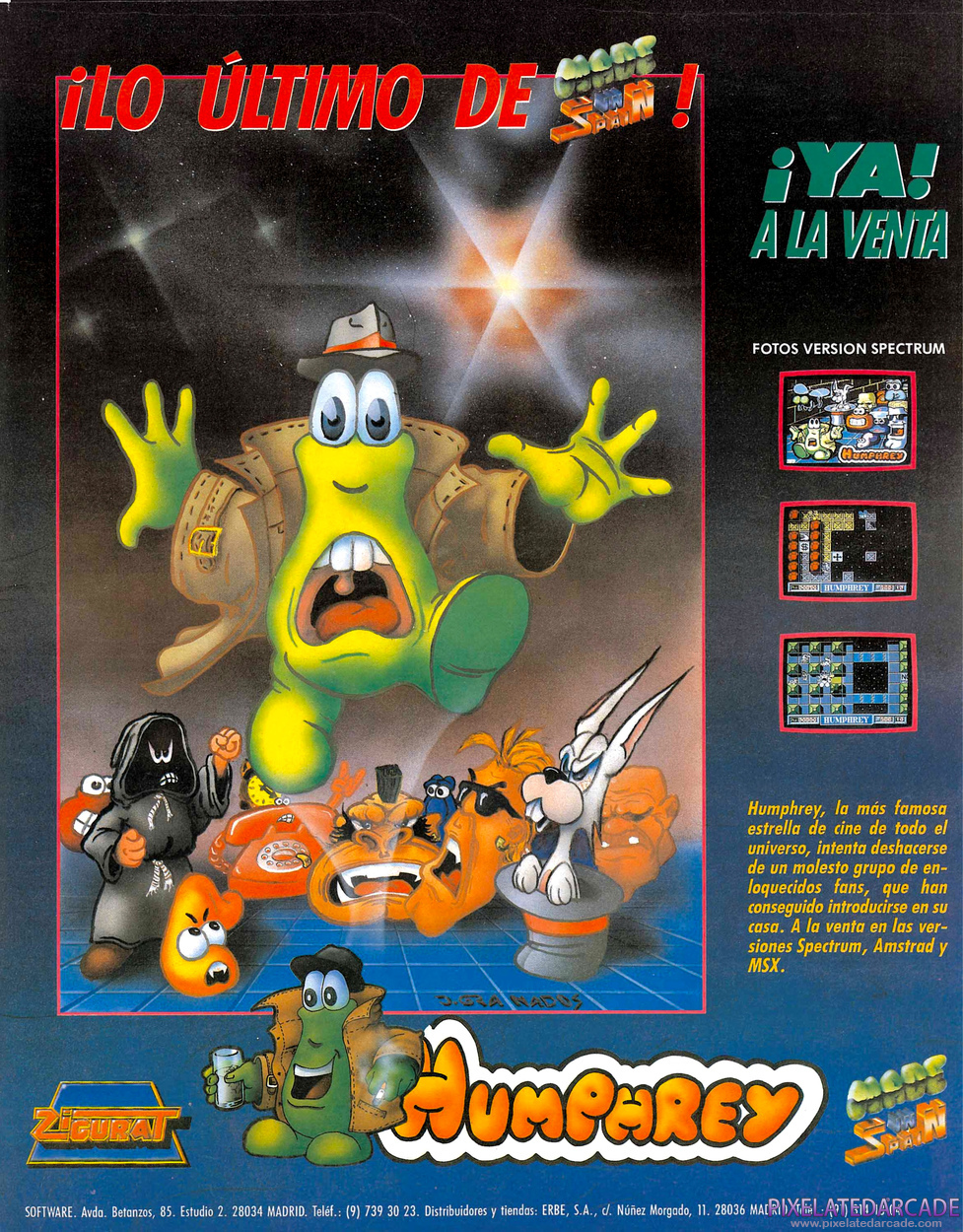 Humphrey Advertisement: September 1988 magazine ad