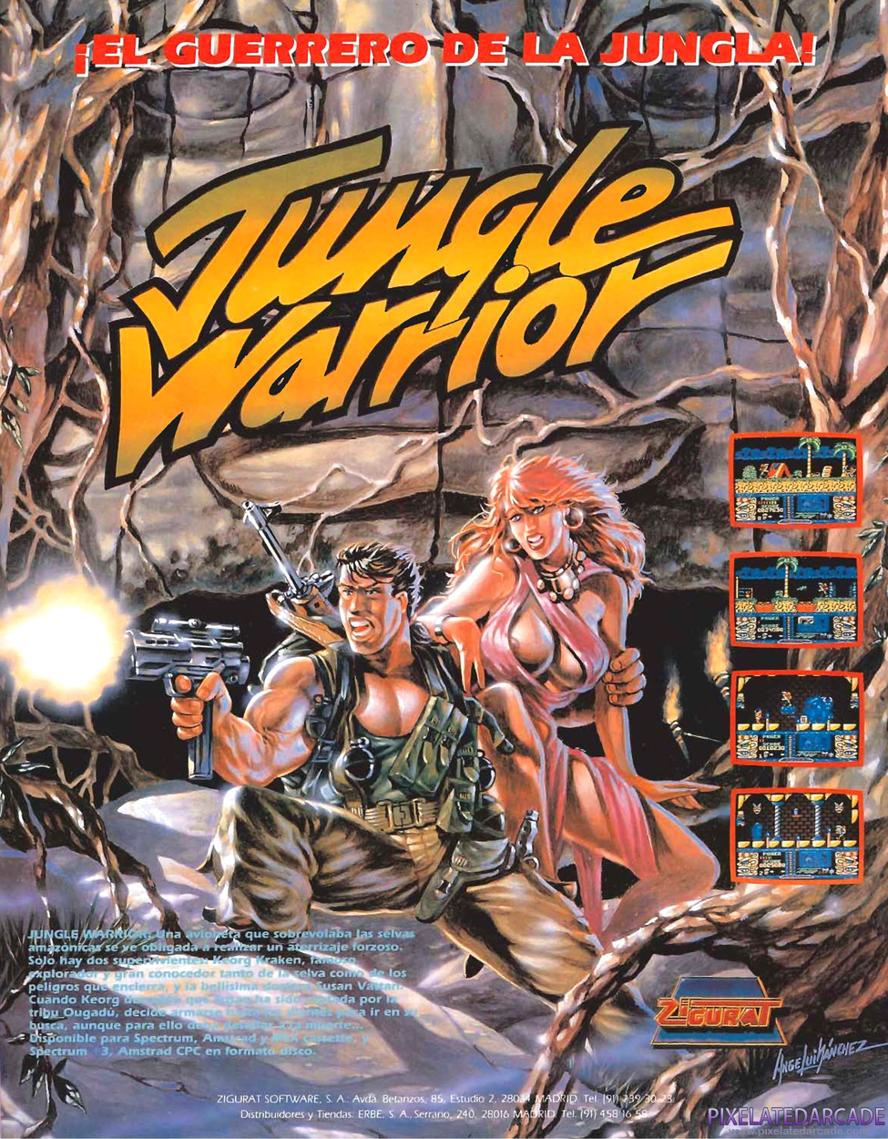 Jungle Warrior Advertisement: April 1990 magazine ad