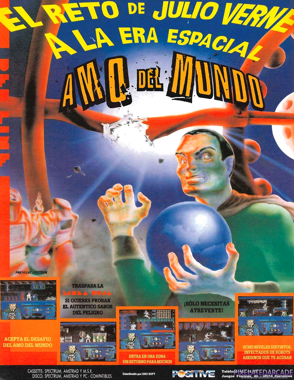 Amo del Mundo Advertisement: April 1990 magazine ad