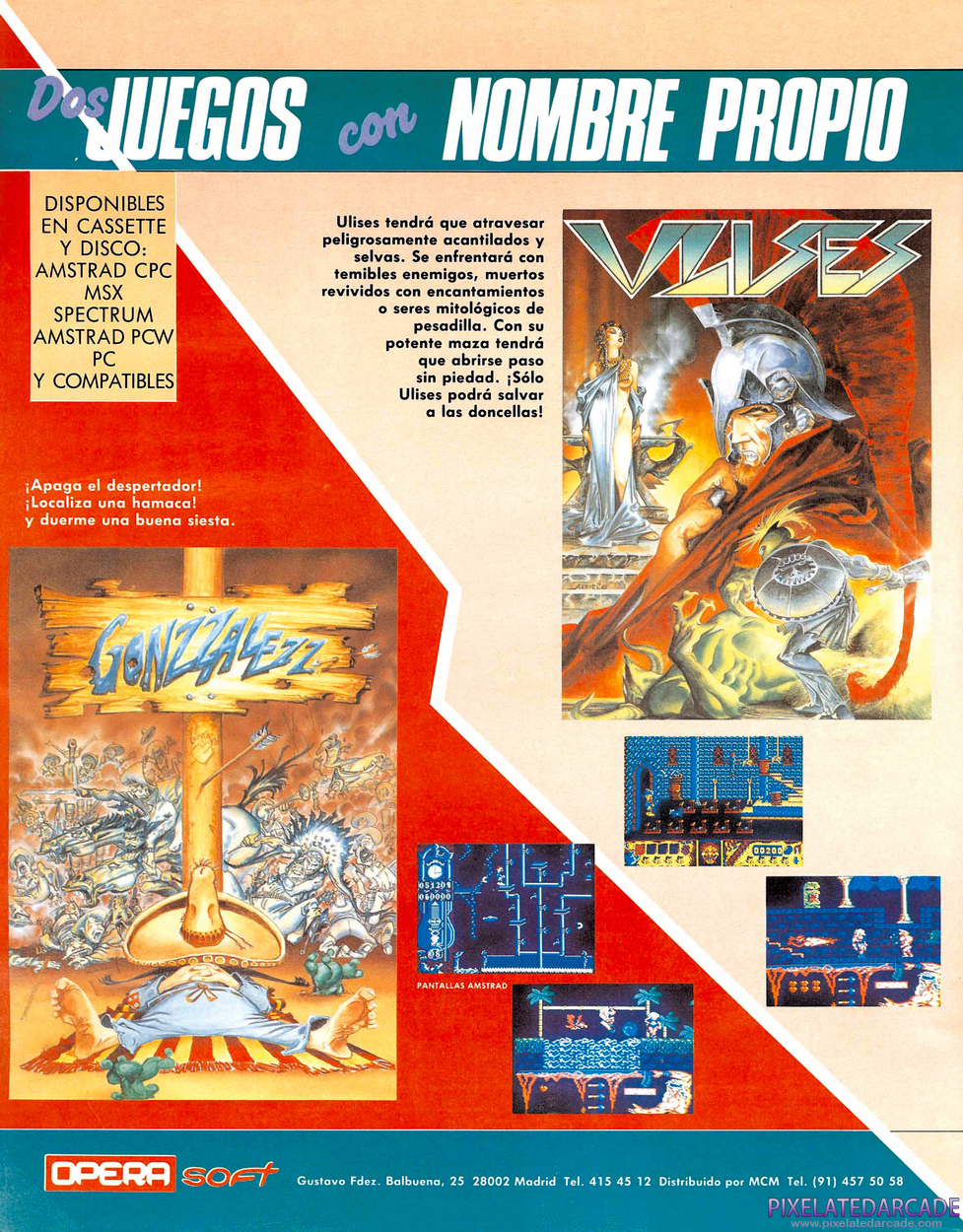 Ulises Advertisement: June 1989 magazine ad