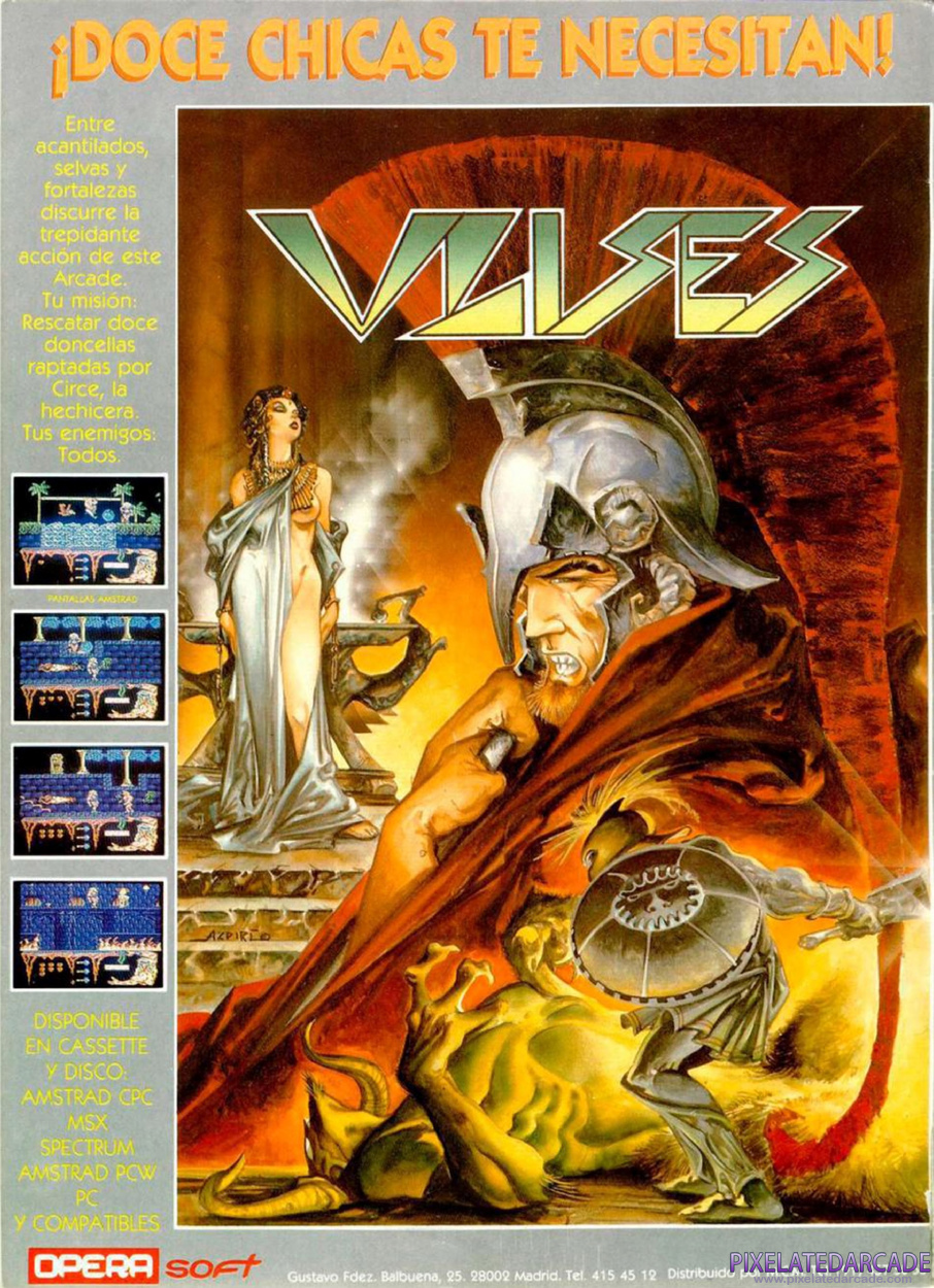 Ulises Advertisement: October 1989 magazine ad