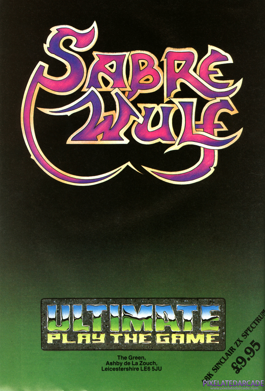 Sabre Wulf Advertisement: September 1984 magazine ad