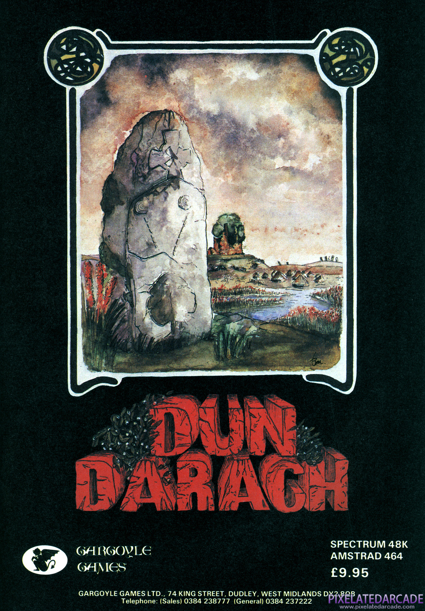 Dun Darach Advertisement: August 1985 magazine ad
