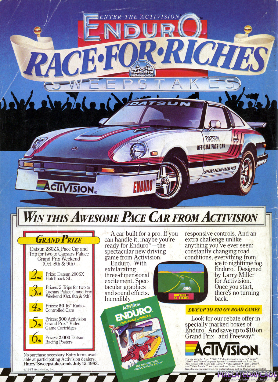 Enduro Advertisement: July 1983 magazine ad