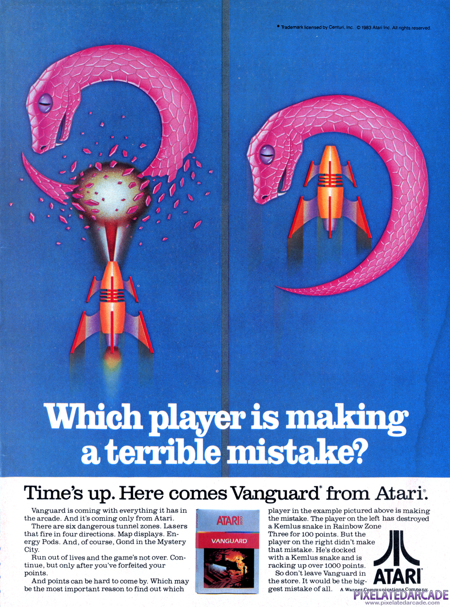 Vanguard Advertisement: March 1983 magazine ad