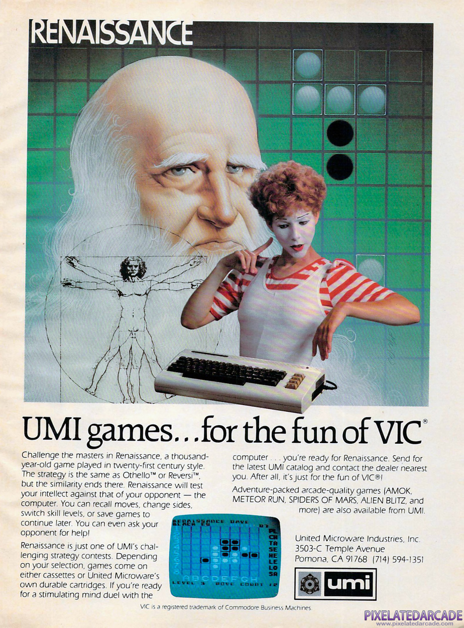 Renaissance Advertisement: December 1982 magazine ad