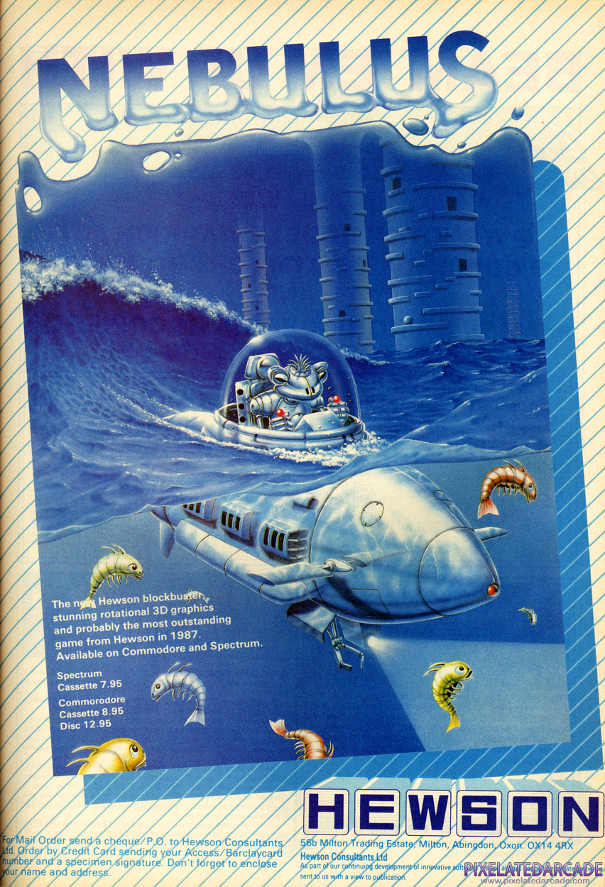 Tower Toppler Advertisement: December 1987 magazine ad