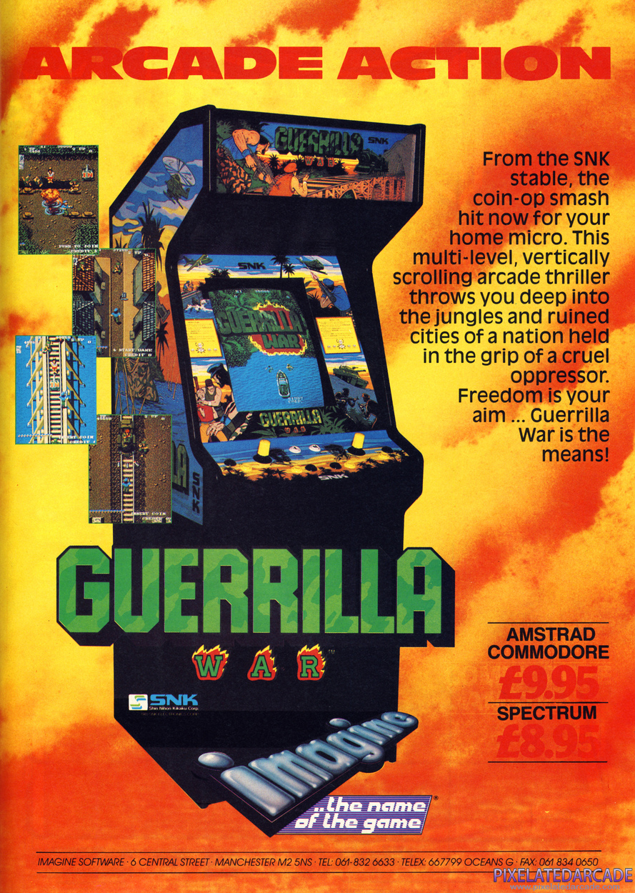 Guerrilla War Advertisement: November 1988 magazine ad