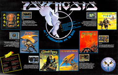 Psygnosis September 1989 magazine ad