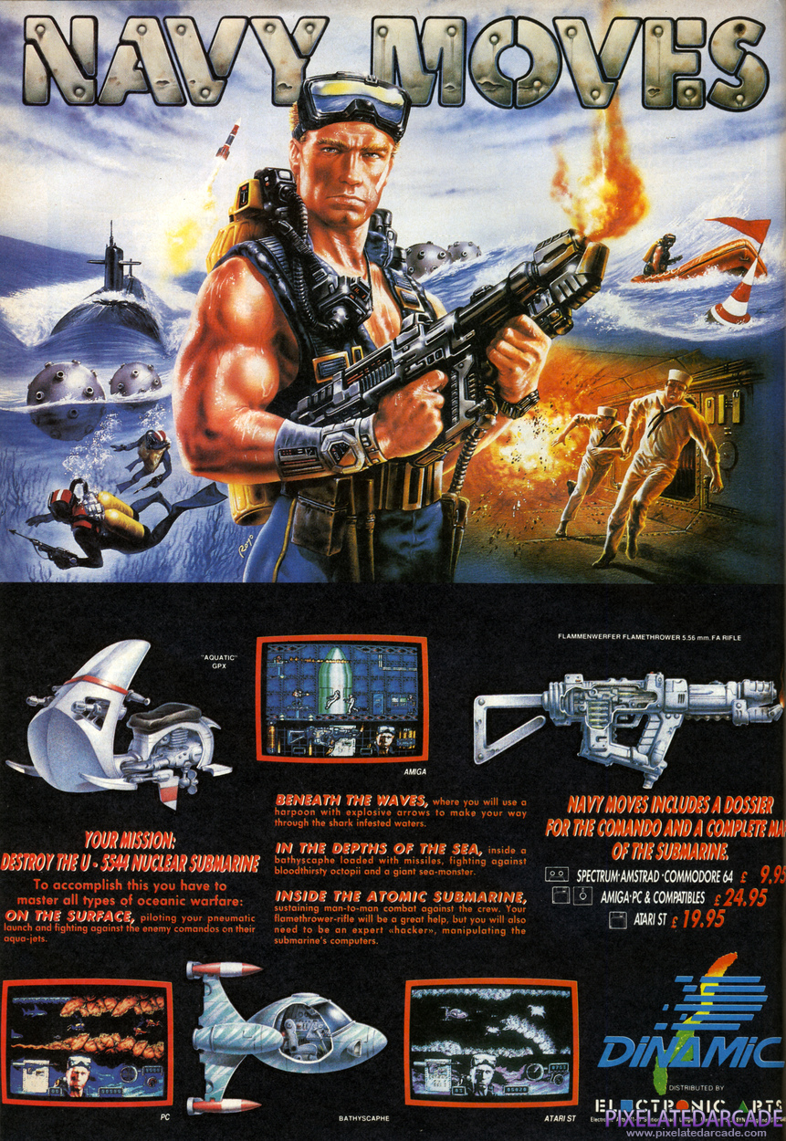 Navy Moves Advertisement: May 1989 magazine ad