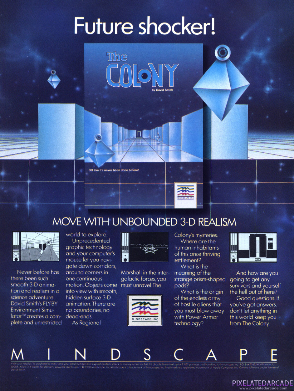 The Colony Advertisement: October 1988 magazine ad