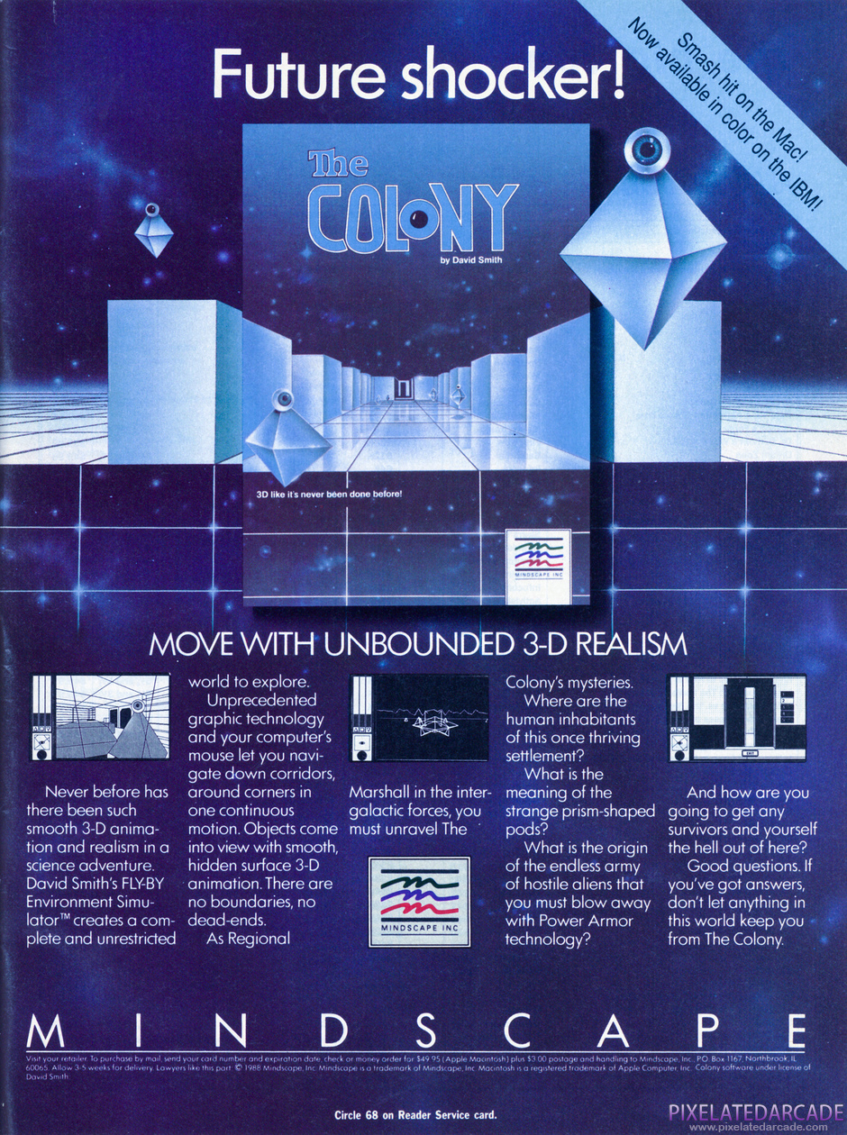 The Colony Advertisement: Spring 1989 magazine ad