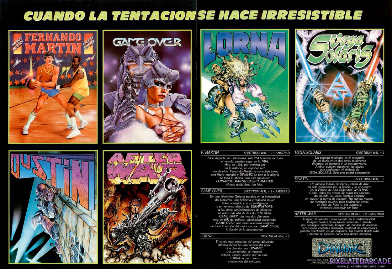Dustin Advertisement: November 1986 magazine ad