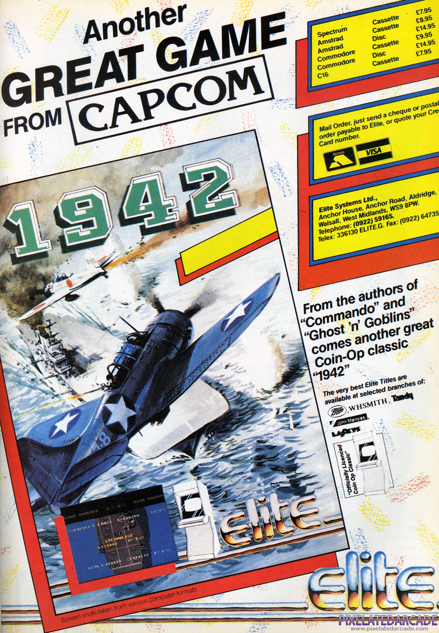 1942 Advertisement: December 1986 magazine ad