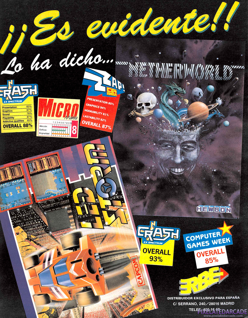 Netherworld Advertisement: February 1989 magazine ad